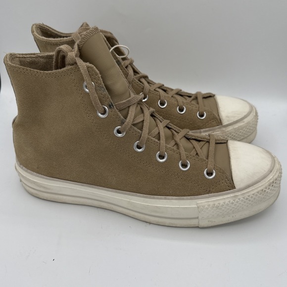 Converse Custom Chuck Taylor All Star PC Boot Tan Suede Mens 8.5‎ / Womens 10 main image 4